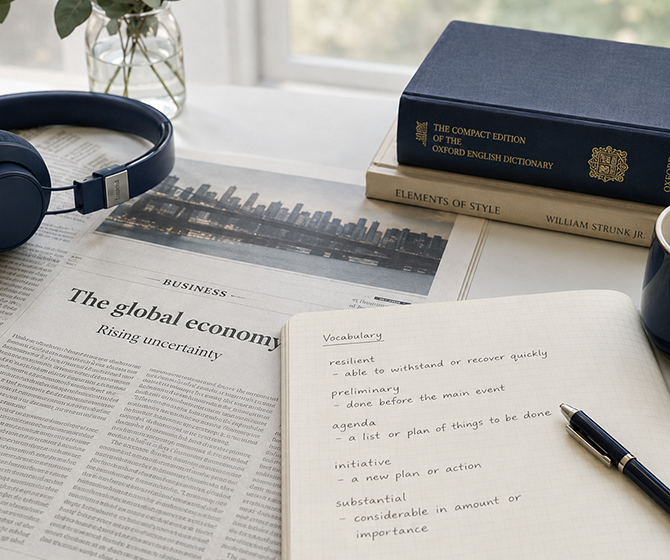 英文記事で学ぶ、 実践型の英語トレーニング